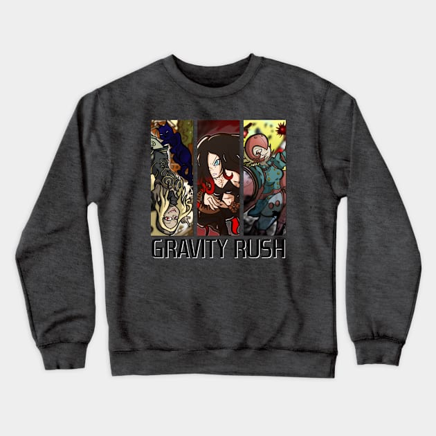 Gravity Queens Crewneck Sweatshirt by RM Prod (Ryan McCarthy Productions)